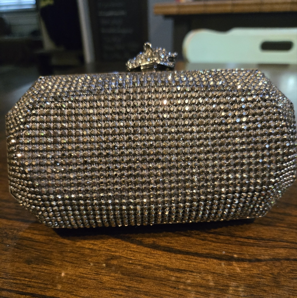 Dazzling Rhinestone Evening Clutch